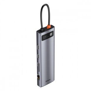 Baseus Metal Gleam Series 11-in-1 Multifunctional Type-C HUB Docking Station