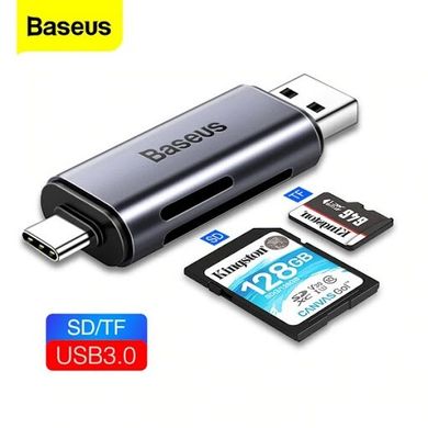 Macbook card reader Baseus Lentil - Cabin USB 3.0 + SD + TF
