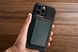 Leather case iCarer for iPhone 13 Pro Max - Black