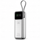 Павербанк WiWU Power Mega PM301 20000 mAh 130W з TFT-дисплеєм Сірий фото 3