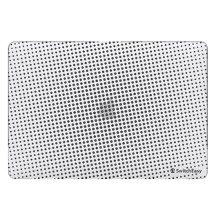 Case for MacBook Air 13.6" (M2 | M3 | M4) 2022-2025 Switcheasy Artist Dots MacBook Protective Case (Ice)