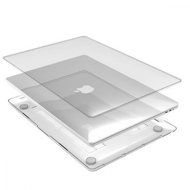 Чехол накладка для MacBook Pro 14.2" M2 | M3 | M4 | M5 (2022-2026) Zamax Crystal Shield Case Прозрачная