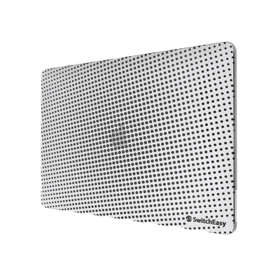 Чохол накладка до MacBook Air 13.6" (M2 | M3 | M4) 2022-2025 Switcheasy Artist Dots MacBook Protective Case (Ice)