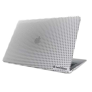 Чохол накладка до MacBook Air 13.6" (M2 | M3 | M4) 2022-2025 Switcheasy Artist Dots MacBook Protective Case (Ice)