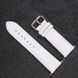 Шкіряний ремінець для Apple Watch 45/44/42 mm Crocodile Style - White