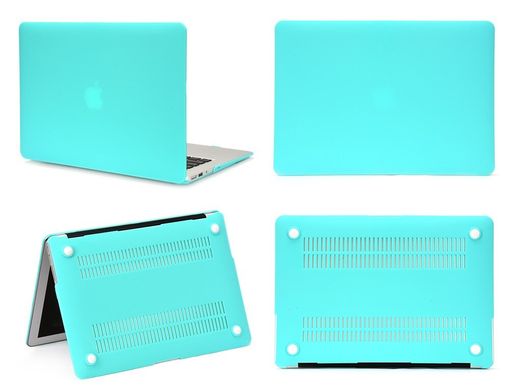 Чехол накладка Matte Hard Shell Case for MacBook Air 13.3" (2012-2017) Marine Green