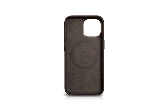 Кожаный чехол iCarer для iPhone 13 Pro - Coffee