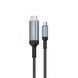 Кабель HOCO UA43 USB C to HDMI HD ON-Screen 4K 30Hz 1.8m фото 3