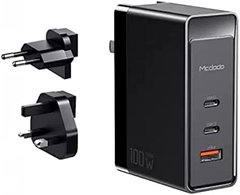 Зарядний пристрій для MacBook 100W Mcdodo GaN 3-Port Fast Charge Pro