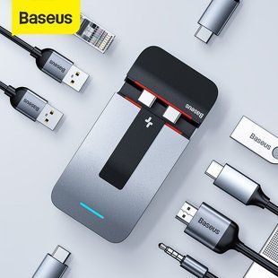 Type-C Hub 9 in 1 Baseus Armor Age Type-C Bracket