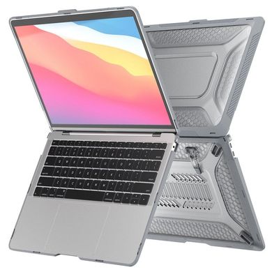 Mecha Shockproof Case for MacBook Air 13'' (2018-2020) - Grey