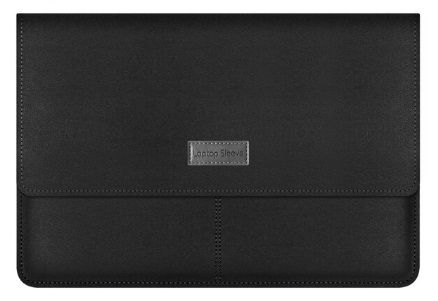 Чехол папка для MacBook Pro | Air 13 Zamax MacKeeper Leather Sleeve - Black
