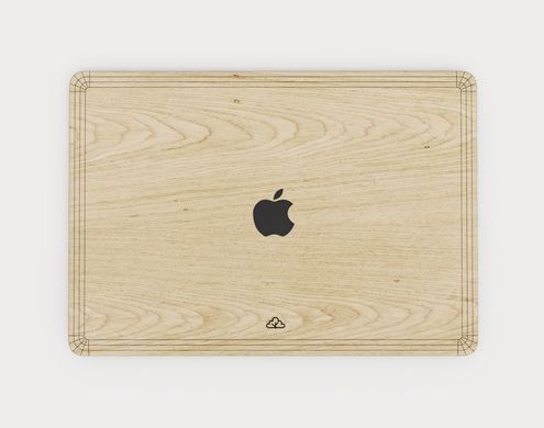Защитный скин Chohol Wooden Series для MacBook Pro 16’’ 2019-2020 Light Oak