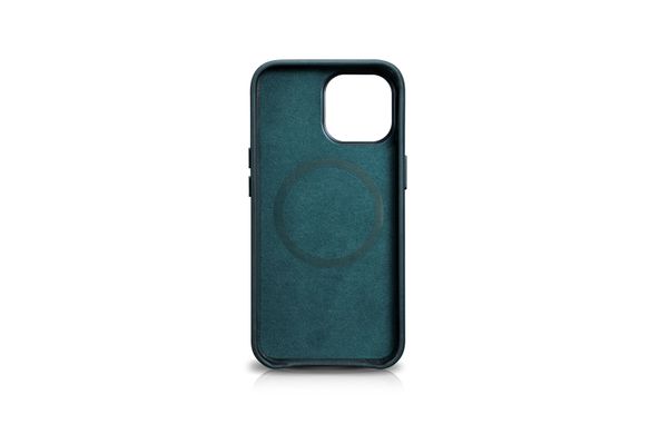 Leather case iCarer for iPhone 13 Pro Max - Dark Blue
