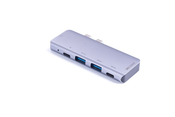 Концентратор ZAMAX 5-в-1 Type C + USB HUB to HDMI/HDTV + PD + USB C + 2 USB 3.0/3.1