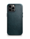 Чохол шкіряний iCarer для iPhone 13 Pro Max - Dark Blue фото 1
