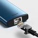 USB Type-C Хаб 6 in 1 Baseus Metal Gleam Series USB-C to 3x USB 3.0 + HDMI + PD + RJ45 Blue фото 4