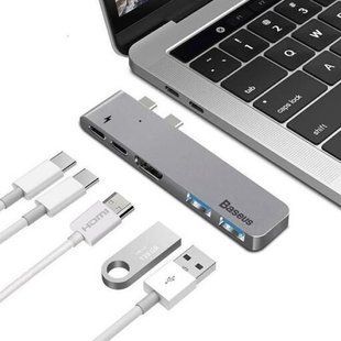 Baseus USB-C to 2xUSB+HDMI+2xUSB-C
