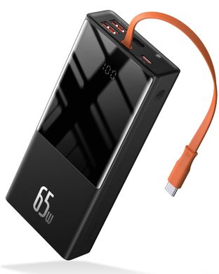 Павербанк Baseus Elf Digital Display Fast Charging 65W (20,000mAh) Black