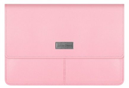 Чохол папка для MacBook Pro | Air 13 Zamax MacKeeper Leather Sleeve - Pink