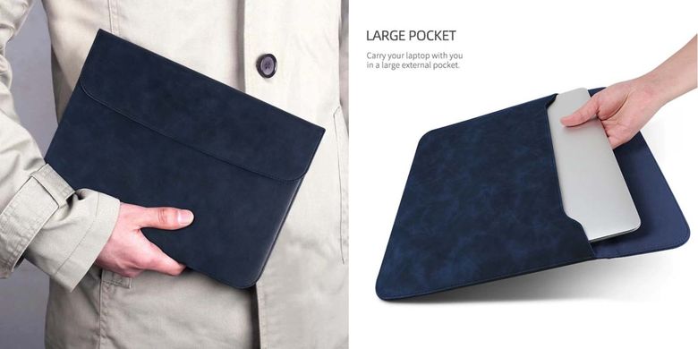Чохол папка для MacBook Pro 13" | Air 13" COTEetCI Notebook Simple Liner Bag - Blue