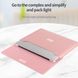 Чехол папка для MacBook Pro | Air 13 Zamax MacKeeper Leather Sleeve - Pink фото 3