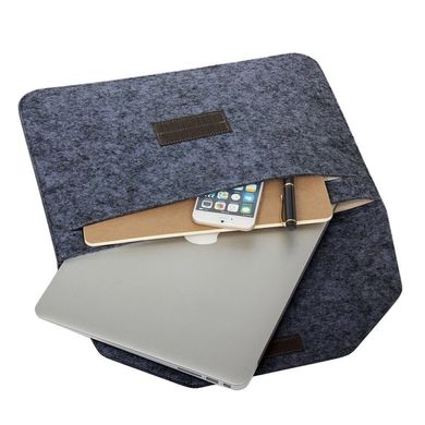 Чехол-конверт из войлока для MacBook 16" Black