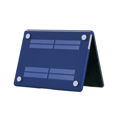Чехол накладка Hard Shell Case для Macbook Air 15" Soft Touch Navi Blue