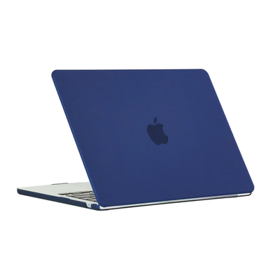 Чехол накладка Hard Shell Case для Macbook Air 15" Soft Touch Navi Blue
