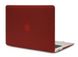Чохол накладка Matte Hard Shell Case for MacBook Air 13.3" (2012-2017) Wine Red фото 1