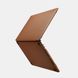 Шкіряний чохол для MacBook Air 13" (2018-2020) iCarer Real Leather Woven Pattern Series Case Brown фото 4