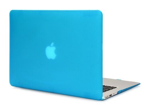 Чехол накладка Matte Hard Shell Case for MacBook Air 13.3" (2012-2017) Light Blue