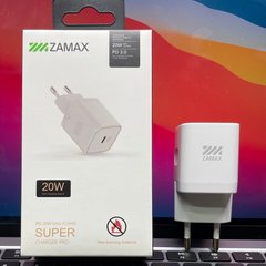 Зарядное устройство для быстрой зарядки iPhone ZAMAX Super Charger Pro 20W