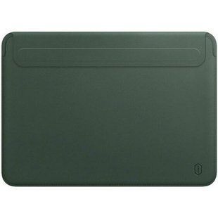 WIWU Skin Pro II PU Leather Sleeve for MacBook Pro 16.2" 2021 Green