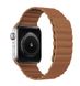 Ремінець Leather Link для Apple Watch 45/44/42 mm Brown
