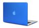 Чехол накладка Matte Hard Shell Case for MacBook Air 13.3" (2012-2017) Blue фото 1