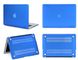 Чохол накладка Matte Hard Shell Case for MacBook Air 13.3" (2012-2017) Blue фото 4