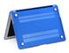 Чехол накладка Matte Hard Shell Case for MacBook Air 13.3" (2012-2017) Blue фото 3