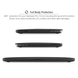Шкіряний чохол для MacBook Pro 13" (2016-2020) iCarer Real Leather Woven Pattern Series Case Black фото 3
