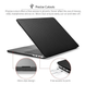 Шкіряний чохол для MacBook Pro 13" (2016-2020) iCarer Real Leather Woven Pattern Series Case Black фото 6