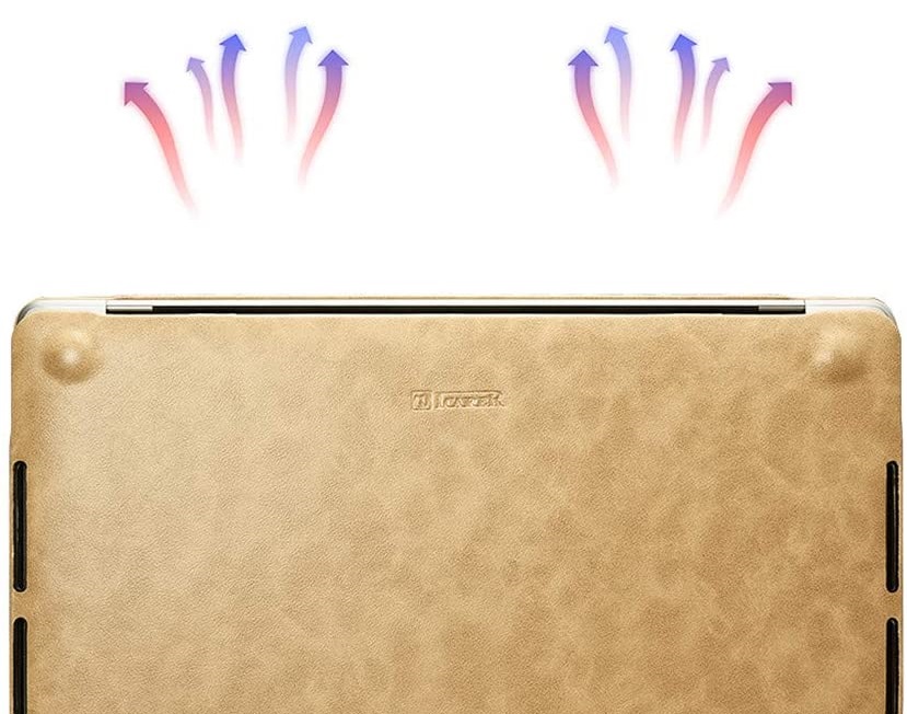 Купити шкіряний чохол для MacBook Pro 13 (2016-2020) iCarer